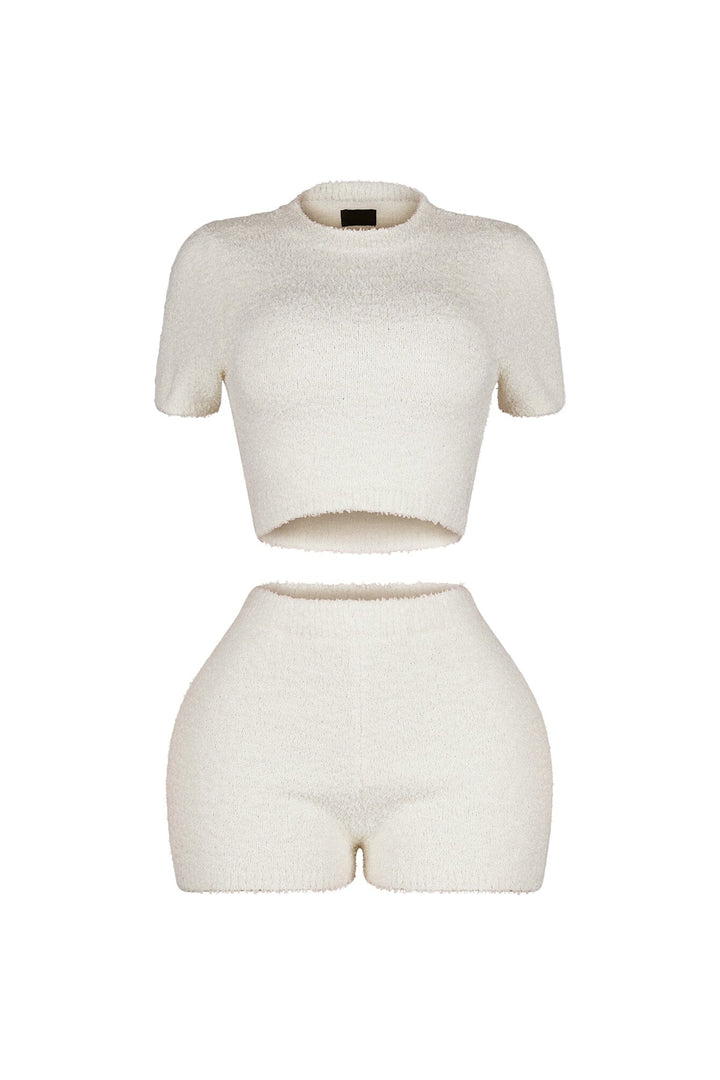 Toasty Fuzzy Top &amp; Shorts SET