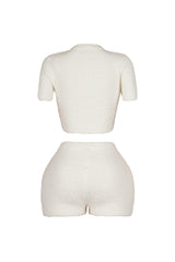 Toasty Fuzzy Top &amp; Shorts SET