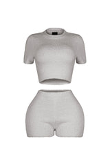 Toasty Fuzzy Top &amp; Shorts SET