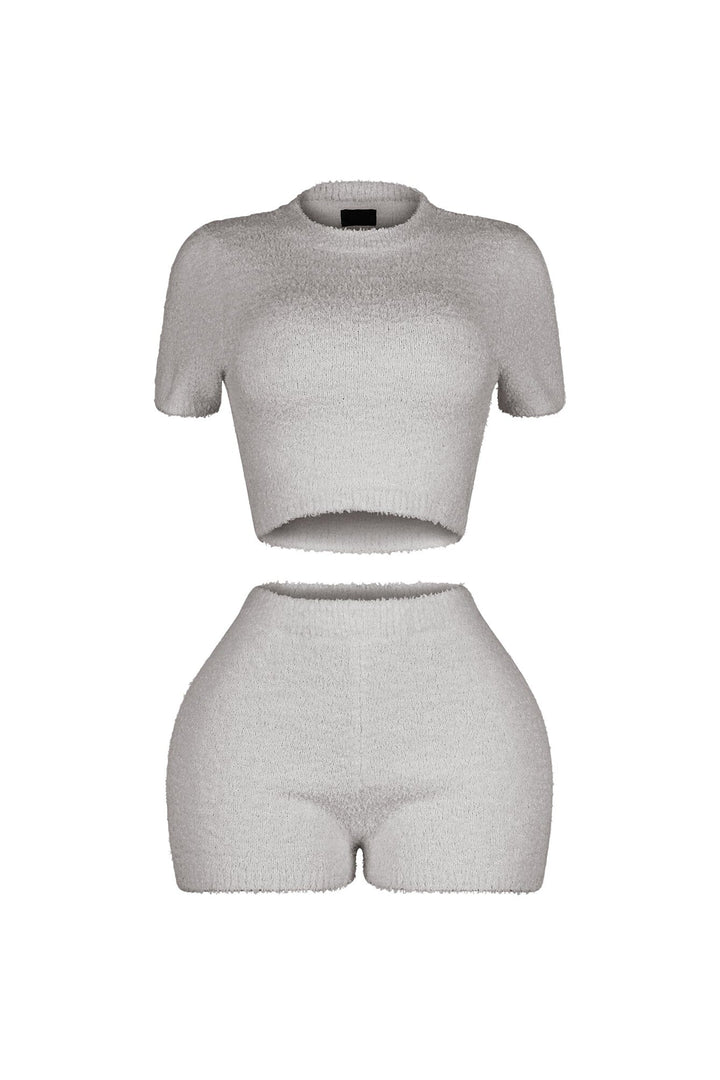 Toasty Fuzzy Top &amp; Shorts SET