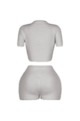 Toasty Fuzzy Top &amp; Shorts SET