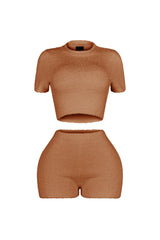 Toasty Fuzzy Top &amp; Shorts SET