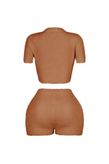 Toasty Fuzzy Top &amp; Shorts SET