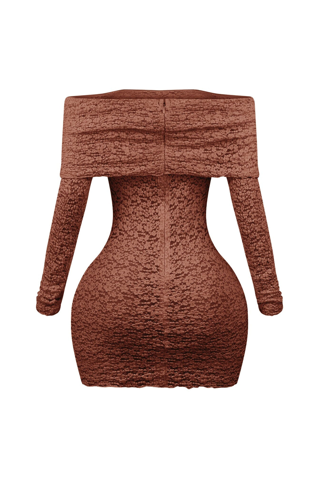 Joel Off Shoulder Long Sleeve Thumb Hole Mini Dress – EDGE