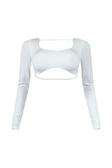 Harriet Back Cutout Crop Top