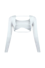 Harriet Back Cutout Crop Top