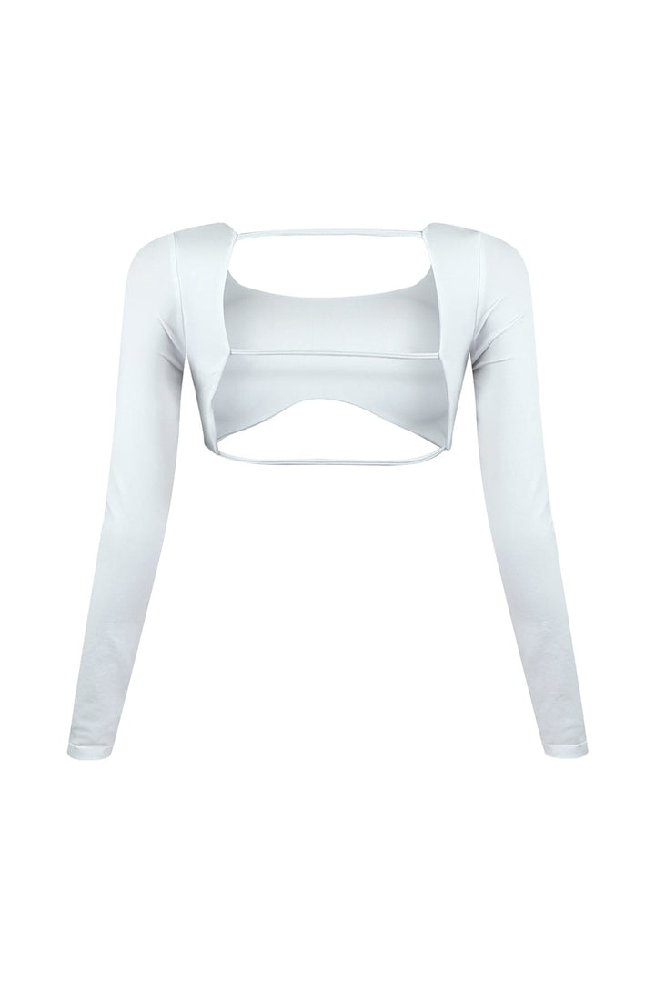 Harriet Back Cutout Crop Top
