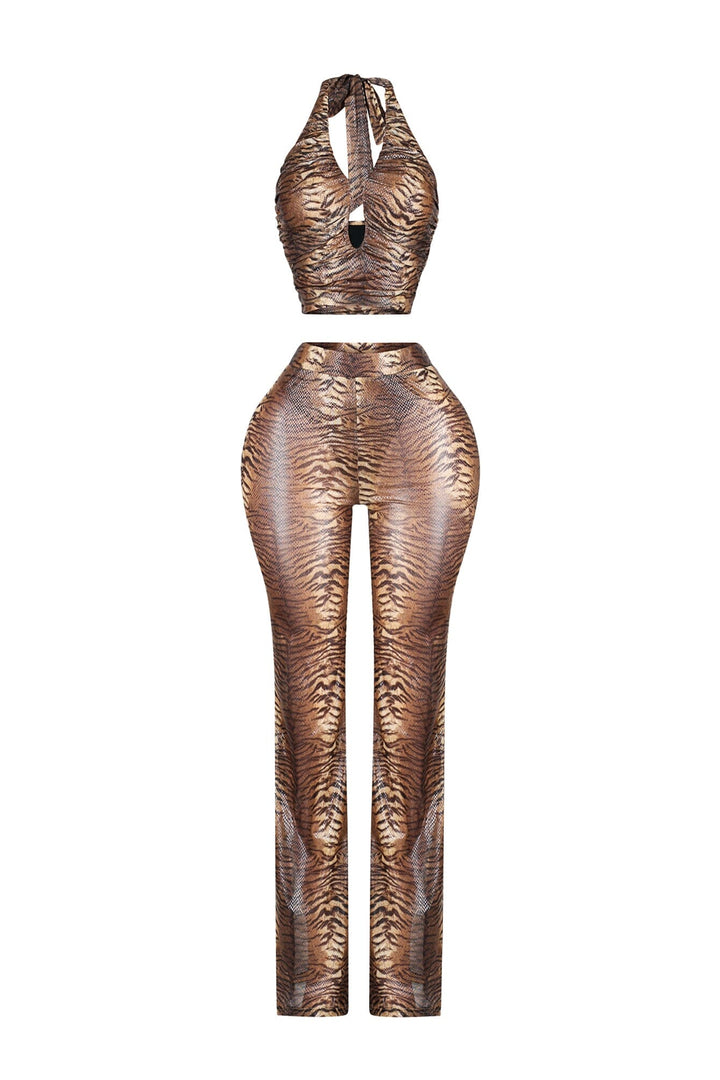 Arusha U Neck Top &amp; Pants SET