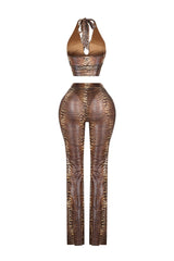 Arusha U Neck Top &amp; Pants SET