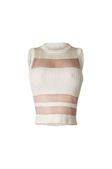 Reveal Knitted Tank Top