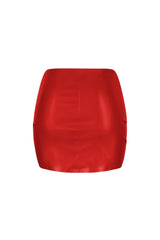 Undercover Faux Leather Mini Skirt