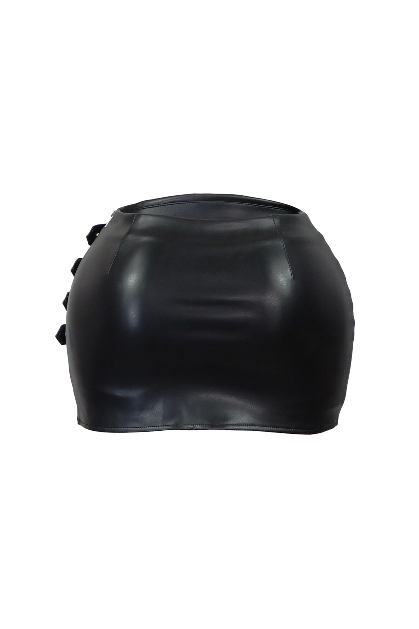 Bennet Faux Leather Mini Skirt – EDGE