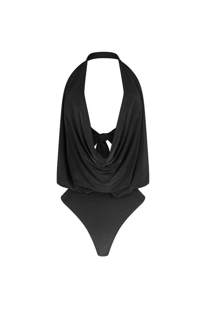 Softly Luxurious Cowl Bodysuit