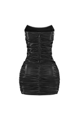 Chicago Gleam Faux Leather Dress