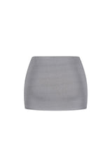 Moonlit Double Layered Low Rise Mini Skirt