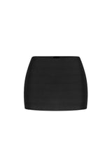 Moonlit Double Layered Low Rise Mini Skirt