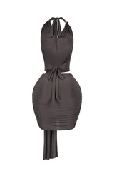 Dark Remedy Plunge Mini Dress