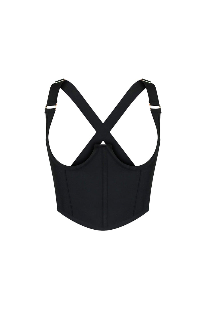 Bad Villain Boned Corset Top