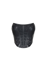 Dubai Faux Fierce Crop Top