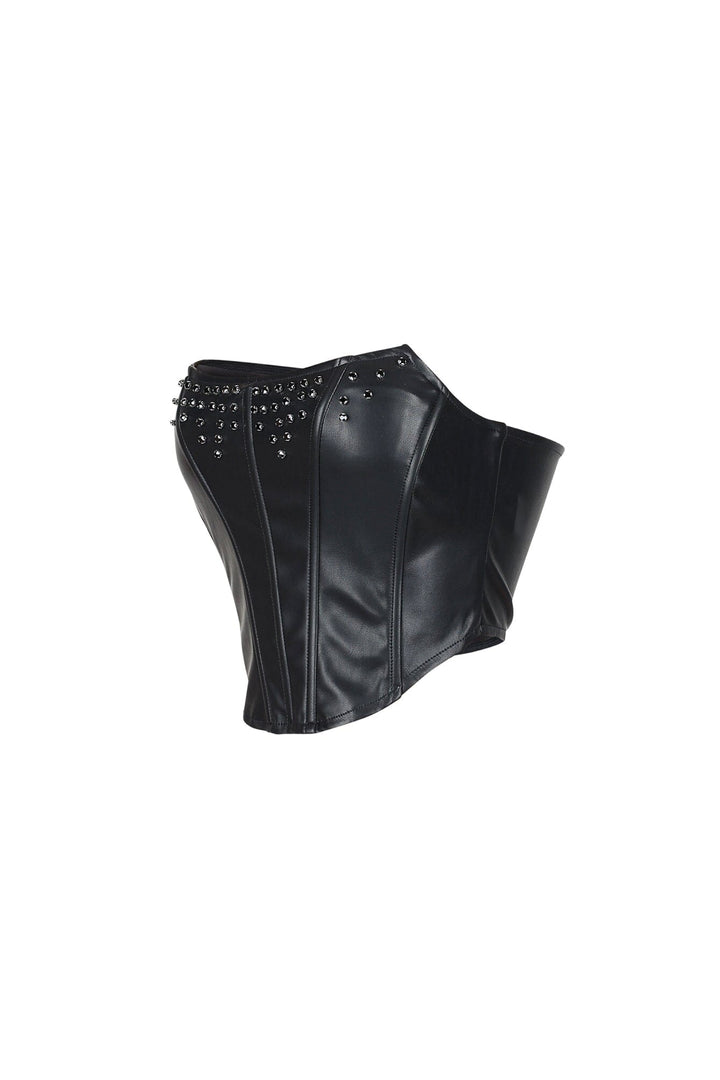 Dubai Faux Fierce Crop Top