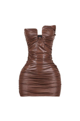 Disco Venom Ruched Tube Dress