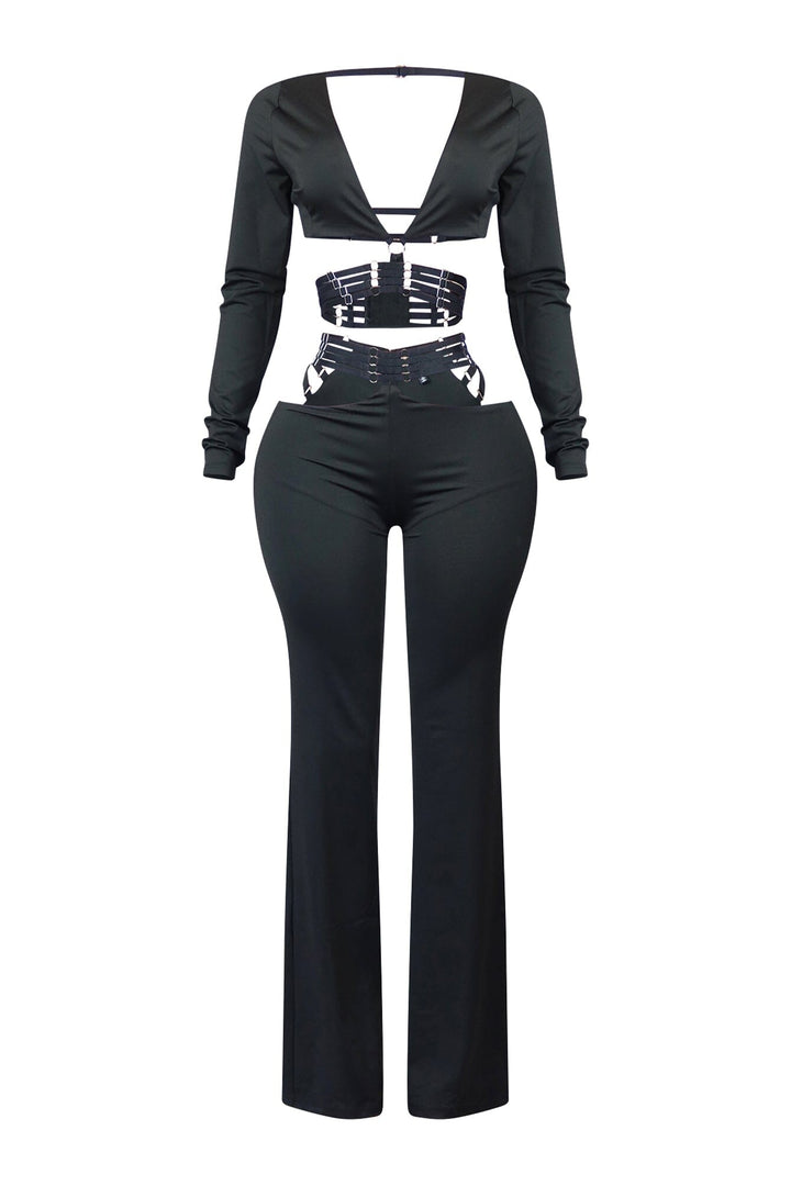 Kassie Cut Out Top &amp; Pants SET