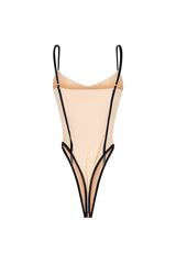 Hecate Sheer Mesh Panel Bodysuit