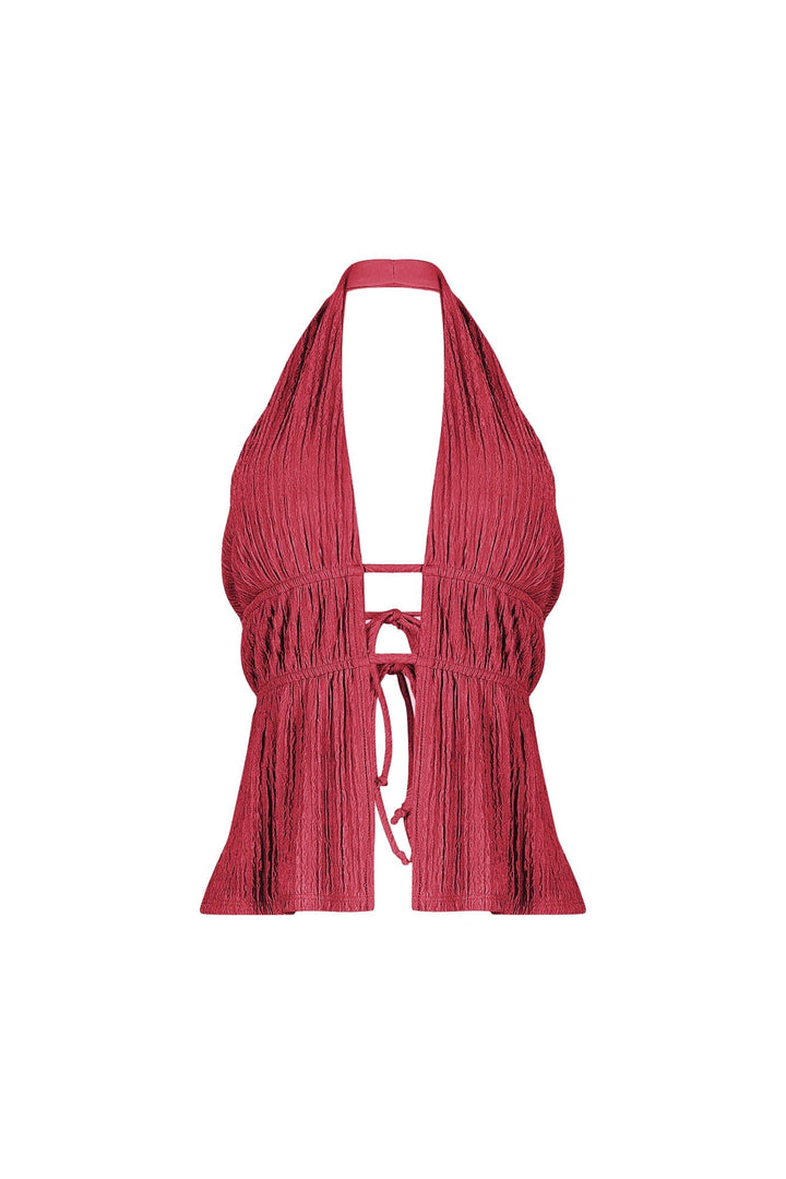 Bangkok Textured Halter Top