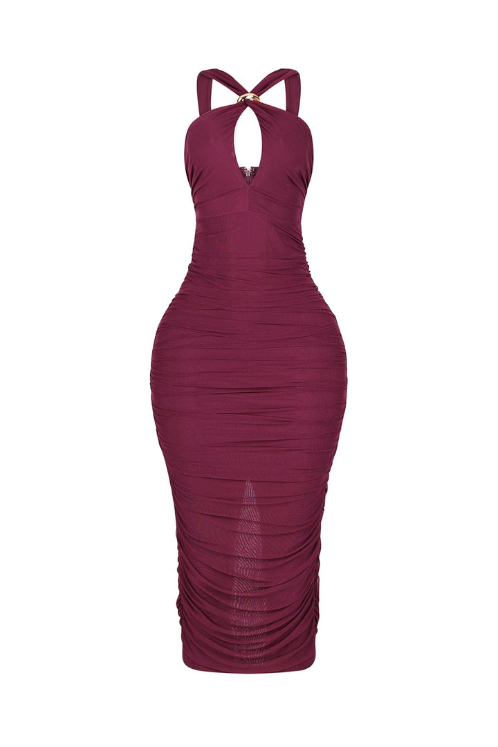 Brera Sway Ruched Midi Dress