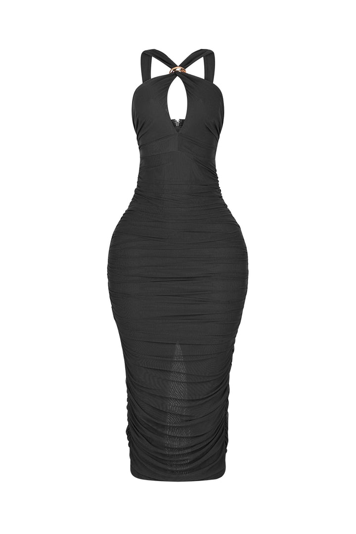 Brera Sway Ruched Midi Dress