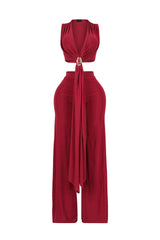 Le Marais Metal Detail Top &amp; Pants SET