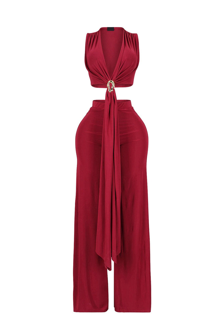 Le Marais Metal Detail Top &amp; Pants SET