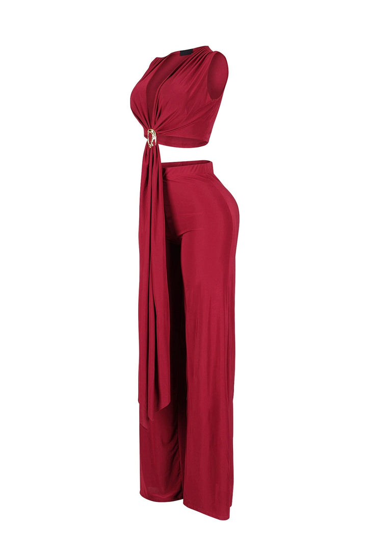 Le Marais Metal Detail Top &amp; Pants SET