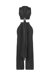 Le Marais Metal Detail Top &amp; Pants SET