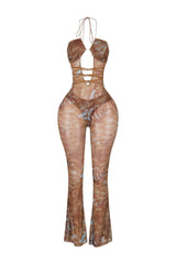 Uncover The Sparkle Mesh Jumpsuit