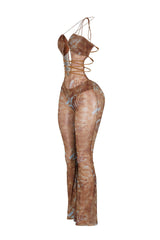 Uncover The Sparkle Mesh Jumpsuit