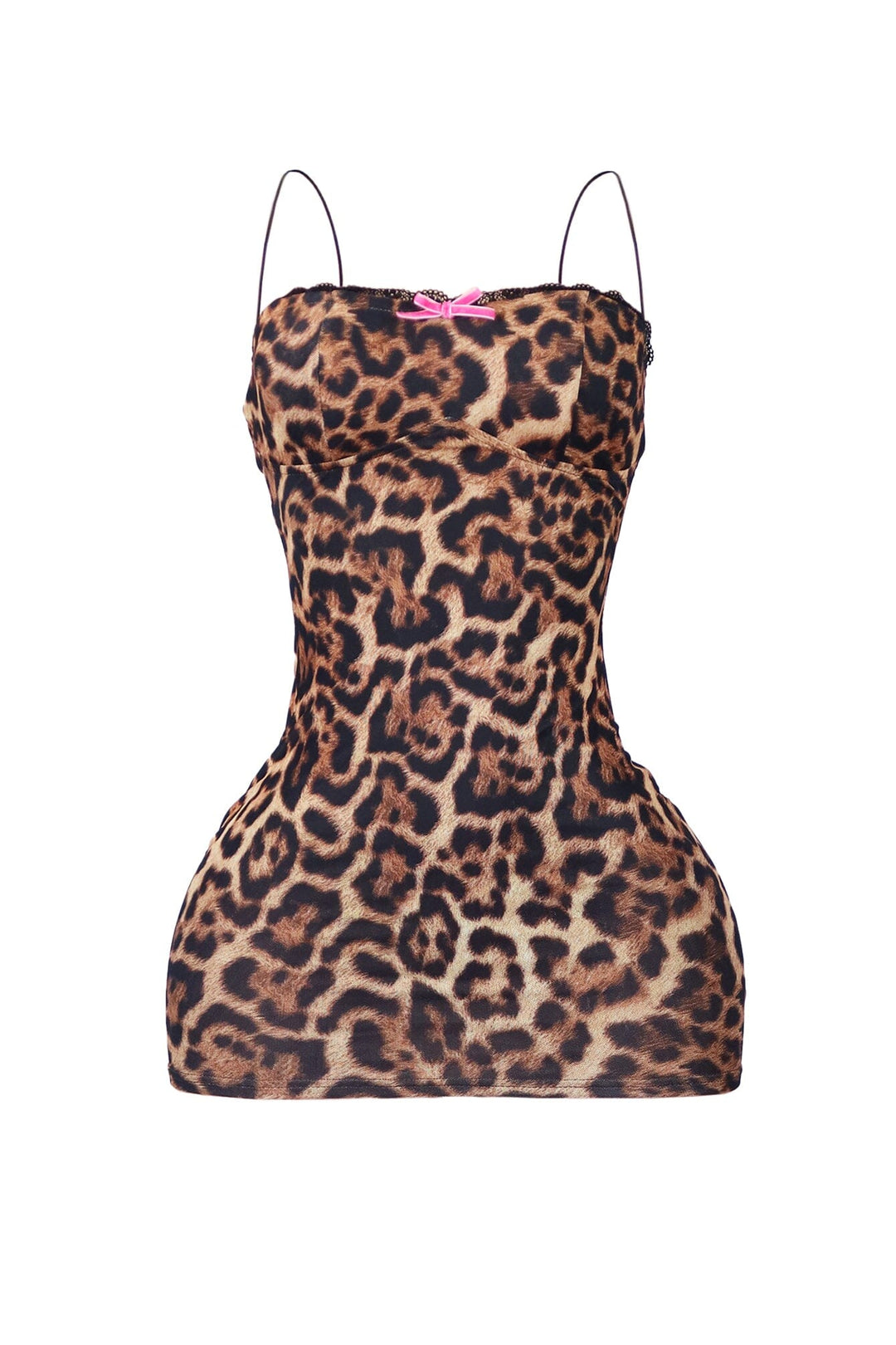 In The Mood Mesh Leopard Mini Dress – EDGE