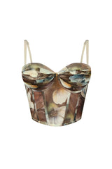 Freya Mesh Sleeveless Corset Top