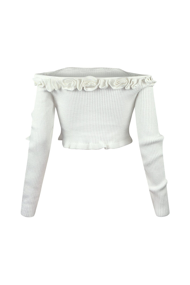 Maisie Off Shoulder Knit Top