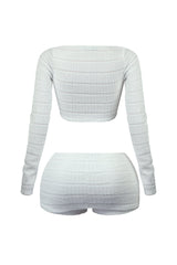 Take It Easy Knit Top &amp; Skort SET