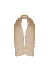 Sugar Puff Fur Halter Vest