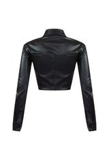 Into The Day Faux Leather Jacket