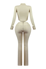 Jacqueline Zip Up Top &amp; Pants SET