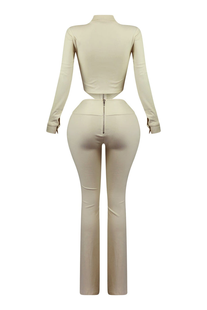 Jacqueline Zip Up Top &amp; Pants SET