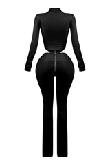 Jacqueline Zip Up Top &amp; Pants SET
