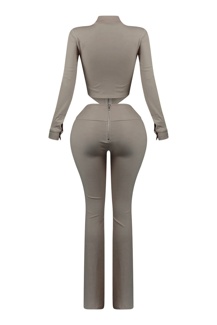 Jacqueline Zip Up Top &amp; Pants SET