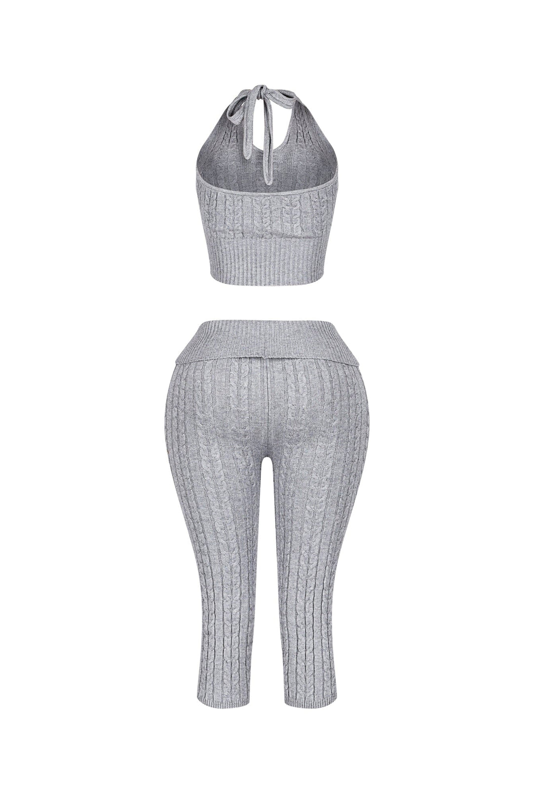 Calm Touch Knit Top &amp; Capri SET
