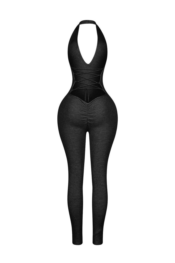 Tie Me Back in Style Jumpsuit