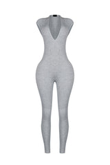 Rowe Ribbed Knit Jumpsuit