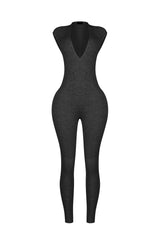 Rowe Ribbed Knit Jumpsuit